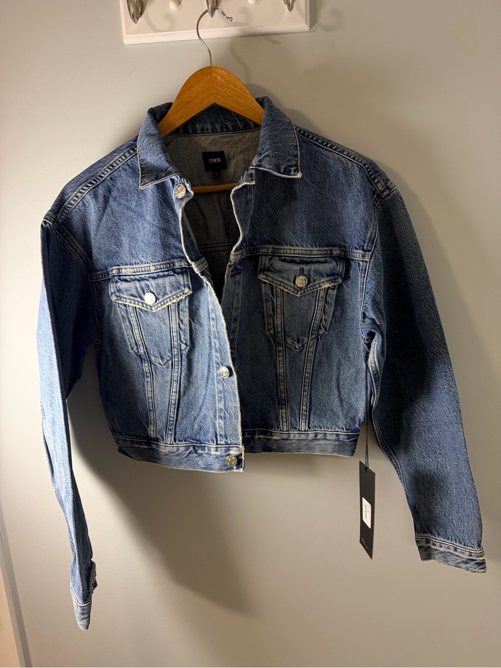 EDWIN DENIM JACKET brand new with tag Size M